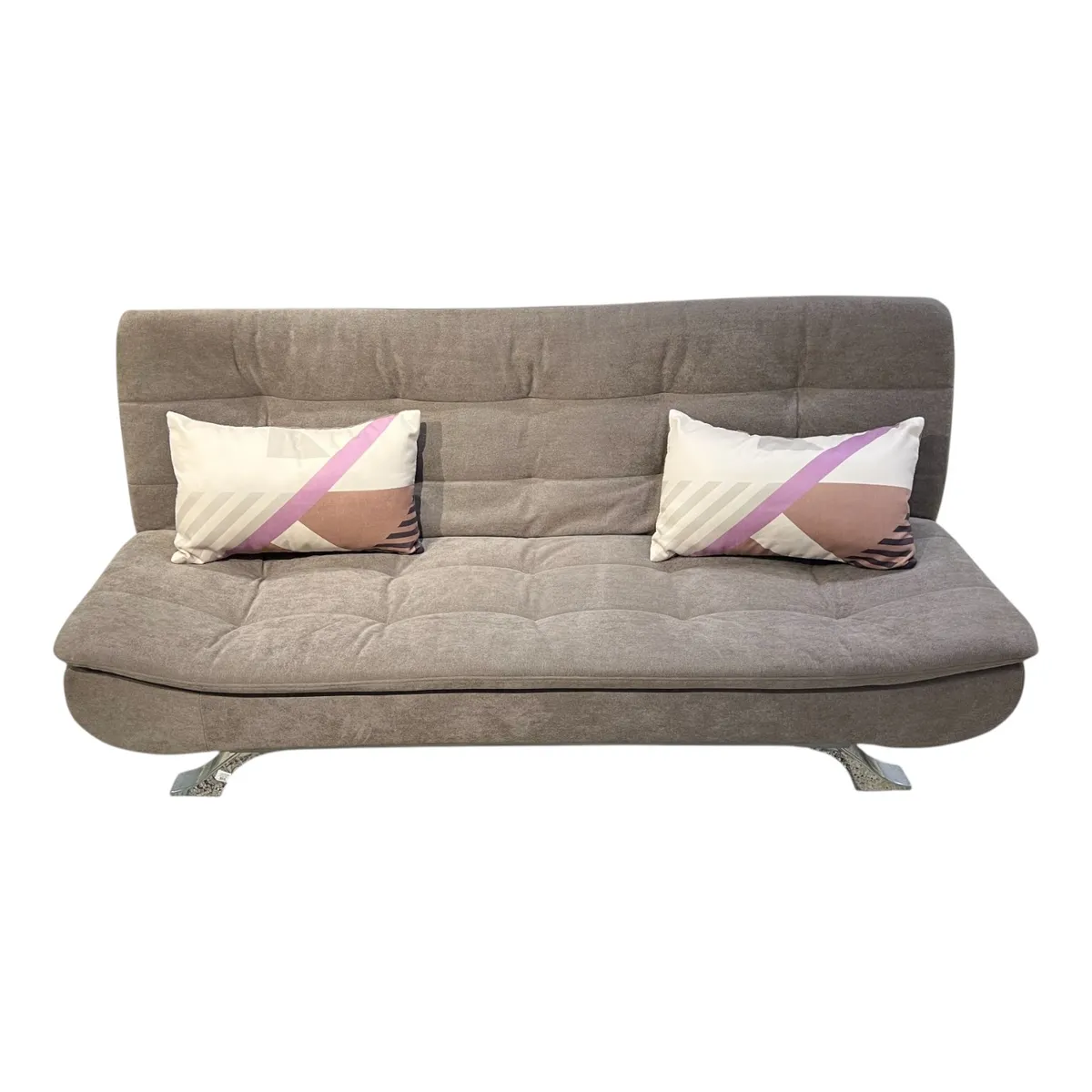 Brown fabric Sofa Bed