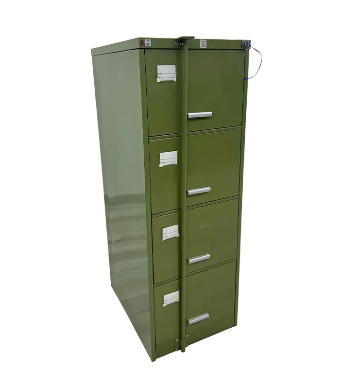 FILING CABINET 4 DRAWER WITH ROD