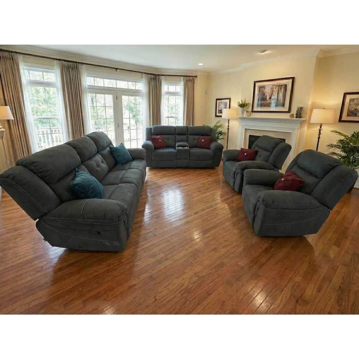 Hudson Recliner sofa set - 7 seater